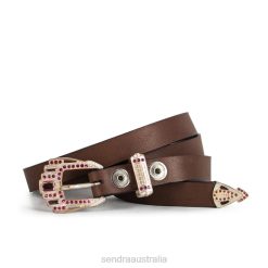 Sendra Australia - Sendra 1287 Cinturones Marron Cobre Plateado/Rosa 84HT415