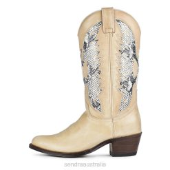 Sendra Australia - Sendra 16695 Gorca Flora Negro/Rojo 84HT280 Women