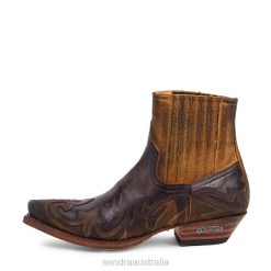 Sendra Australia - Sendra 4660 Cuervo Serraje Camello-Barbados Quercia 84HT100 Men
