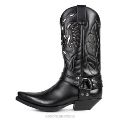 Sendra Australia - Sendra 8564 Cuervo Nappa Baly Negra 84HT118 Men