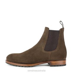 Sendra Boots Australia - Sendra 16071 Eric Serraje Kaleido Marron 84HT47 Men