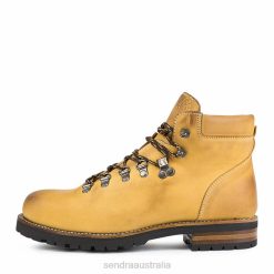 Sendra Boots Australia - Sendra 16546 Milles Nobuck Mostaza 84HT29 Men