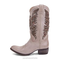 Sendra Boots Australia - Sendra 16576 Gene Hand Paint Crust Wood 84HT285 Women