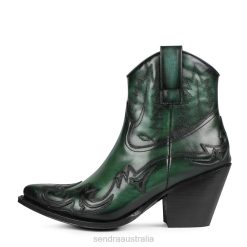 Sendra Boots Australia - Sendra 16695 Lula Hand Paint Crust Forest 84HT348 Women