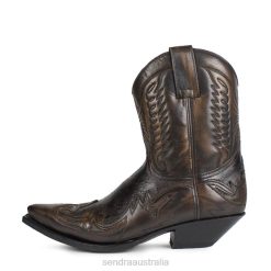 Sendra Boots Australia - Sendra 17377 Cuervo Barbados Quercia Cepillado Natur Antic Jacinto 84HT135 Men