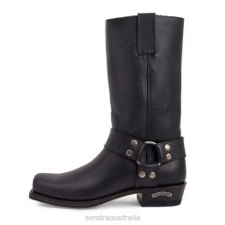 Sendra Boots Australia - Sendra 1918 Pete Pull Oil Negro 84HT168 Men