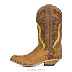 Sendra Boots Australia - Sendra 3588P Pico Piton Nobuk Oro-Sprinter Tang 84HT96 Men