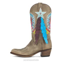 Sendra Boots Australia - Sendra 5514 Lia Olimpia 023 Lav-Carvalo Blanco 200 84HT222 Women
