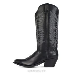 Sendra Boots Australia - Sendra 8389 Debora Salvaje Negro 84HT216 Women