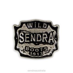 Sendra Boots Australia - Sendra Hebilla Wild 2497 Plata Mate Black 84HT480