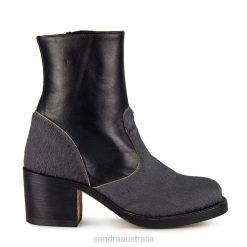 Sendra Boots Australia - Sendra R1836 Gris-Negro 84HT537 Women