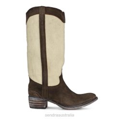 Sendra Boots Australia - Sendra R2993 10396 Sara Marron-Beig 84HT747 Women