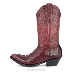 Sendra Boots Australia - Sendra Texas Caiman Tail Rojo 84HT189 Men