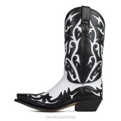 Sendra Boots - Sendra 18369 Cuervo Garduna Blanco Salvaje Negro 84HT335 Women