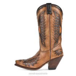 Sendra Boots - Sendra 2560 Gorca Flora Rojo Lava.Old Flora Rojo Lava.Old 84HT239 Women