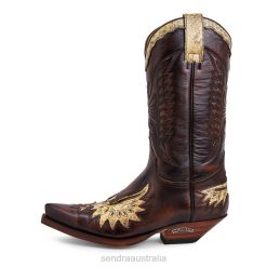 Sendra Boots - Sendra 7106 Cuervo Natur Antic Jacinto-Piton Nat. Amarillento 84HT128 Men